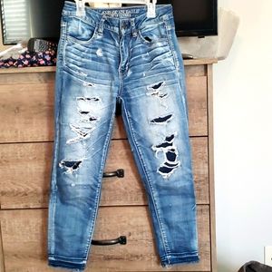 American Eagle Destroyed Jeans